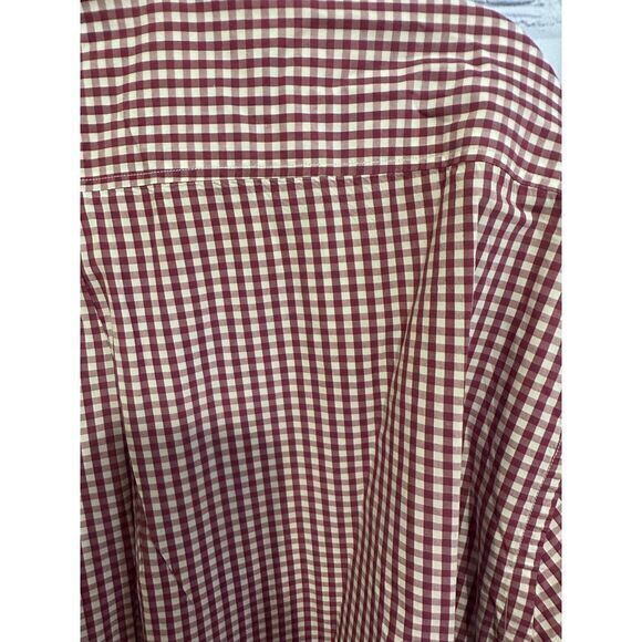 Tommy Bahama Red Gingham Check Button-Down Casual Shirt 3XL - Picture 5 of 5